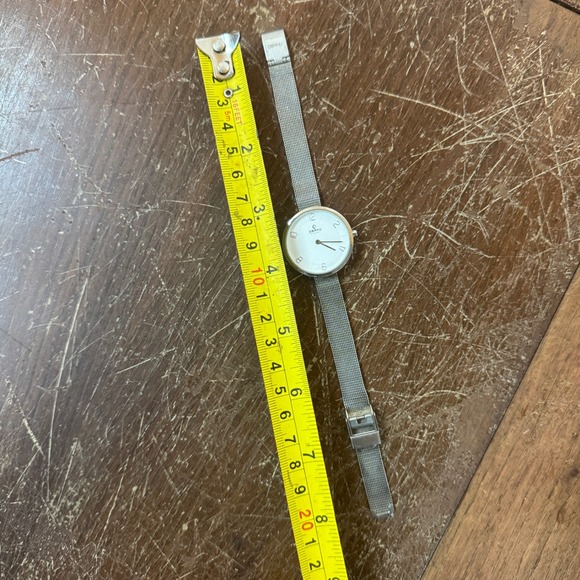 Obaku Denmark V195LXCIMC Silver Mesh Stainless Steel Women's Watch - Picture 4 of 7